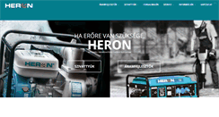 Desktop Screenshot of heron.hu