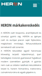 Mobile Screenshot of heron.hu