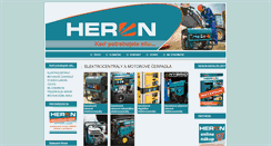 Desktop Screenshot of heron.sk